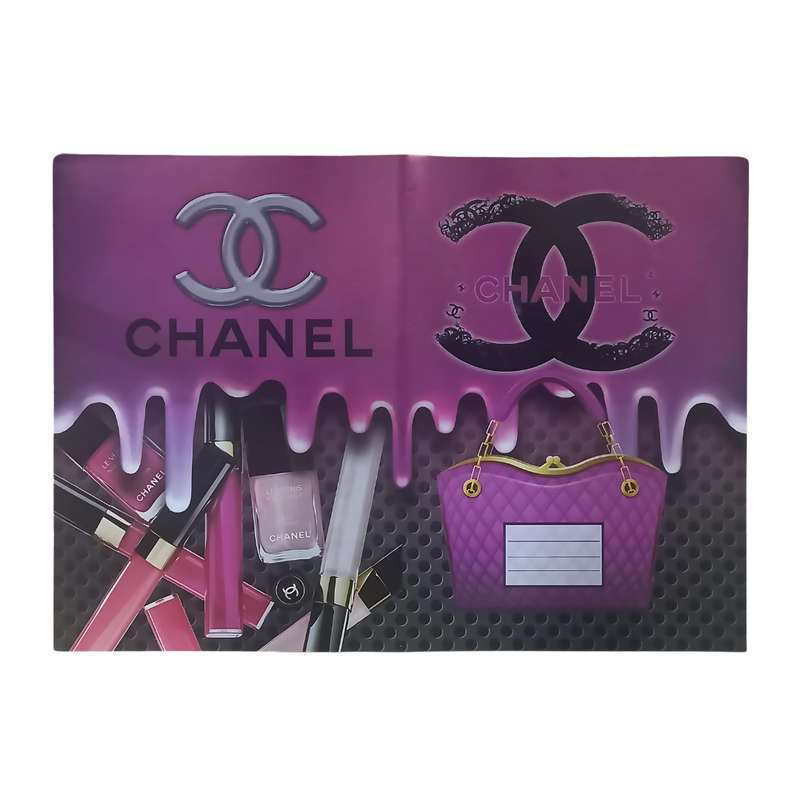 A4 Precut Book Covers - Chanel - Pack of 5