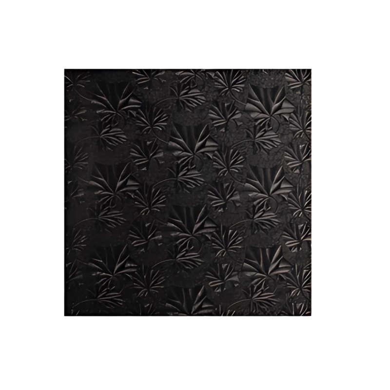 Masonite Cake Board - Square - Black