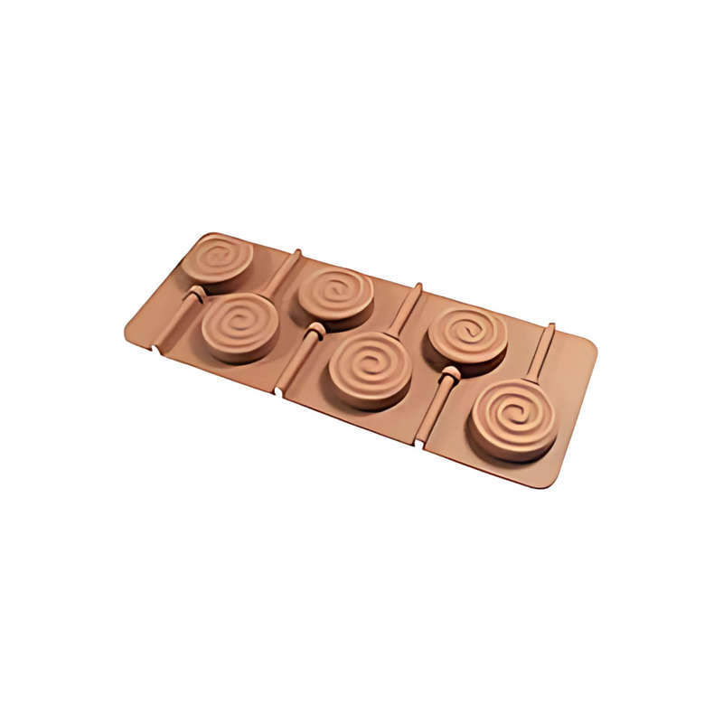 Lollipop Silicone Mould -6Pcs