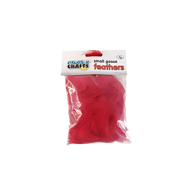 Crazy Crafts Red Feathers  7g