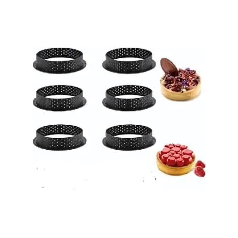 Tart Baking Rings - Round 6pcs