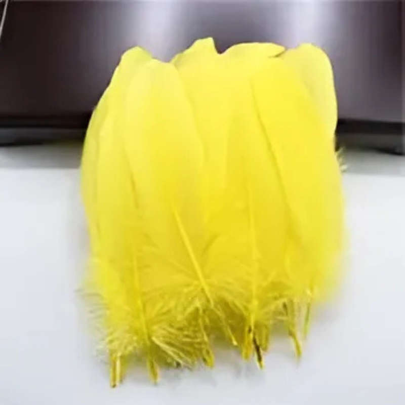 Crazy Crafts Yellow Feathers  7g