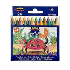 Rolfes Wax Crayons 24's