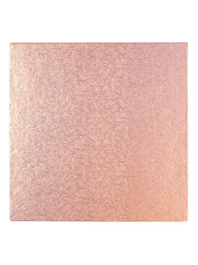 Masonite Cake Board - Square - Rose Gold