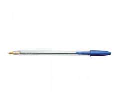 BIC Crystal Medium Point Pen- Singles- Black/ Blue/ Red