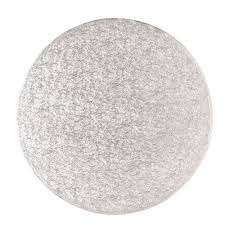 Masonite Cake Board - Silver