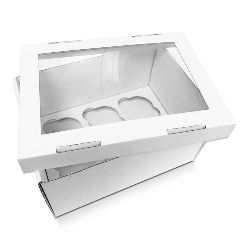 Cupcake/Muffin Boxes for 6 Corrugated