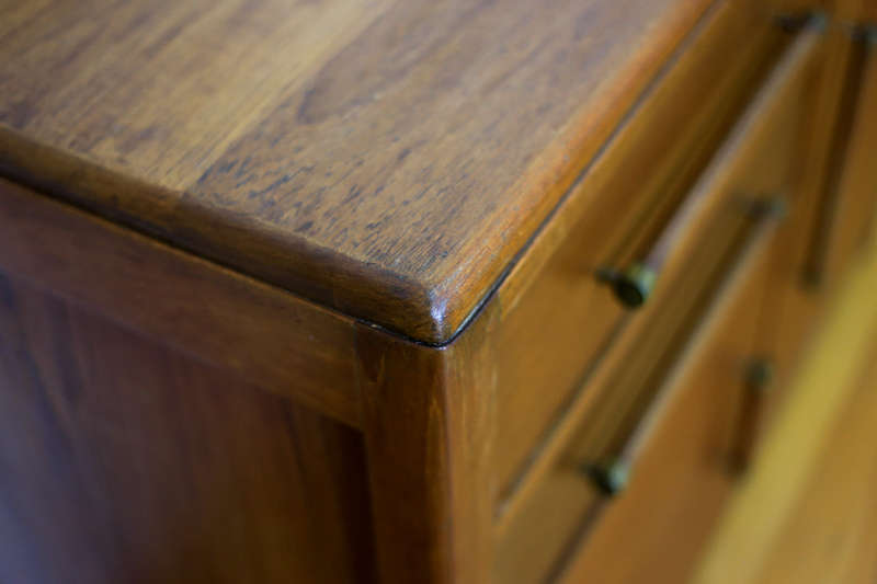 Art Deco Teak Two Door Sideboard