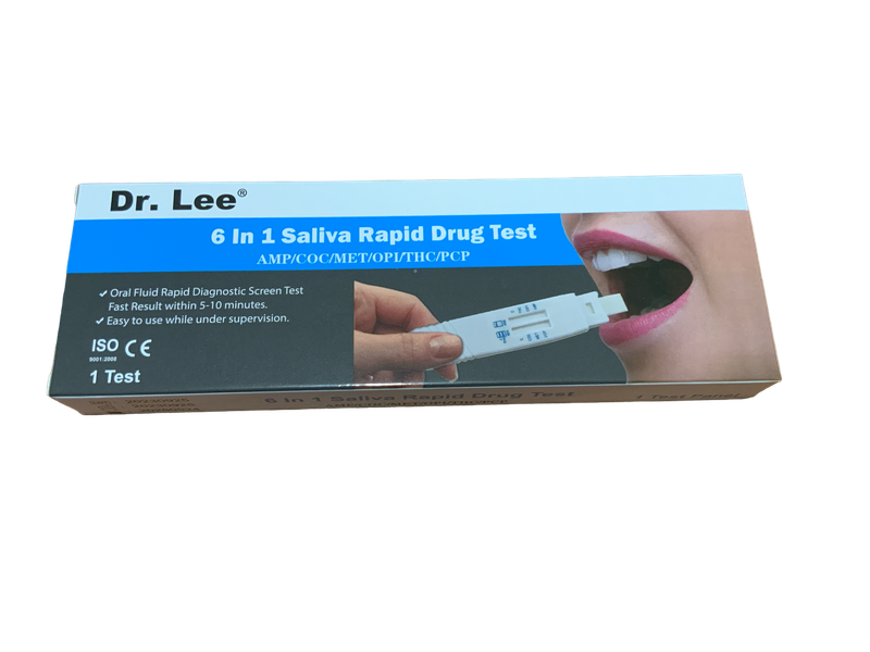 Dr Lee 6 in 1 Saliva Rapid Drug Test