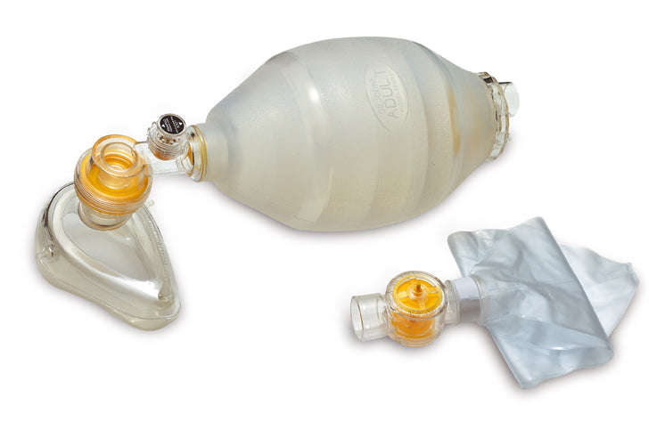 Silicone Resuscitator  - Complete BVMR - Adult