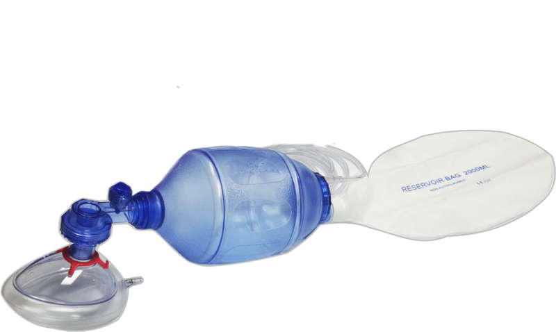 PVC Resuscitator - Complete BVMR - Adult