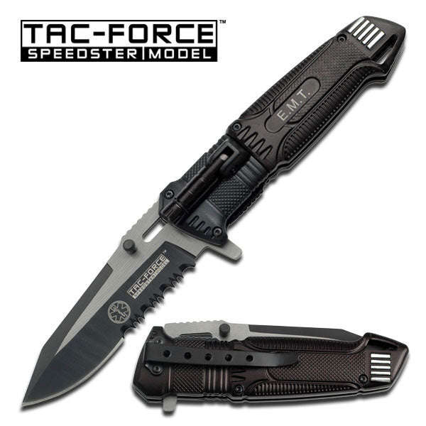 Tac-Force TF-749EM Spring Assisted Rescue Knife