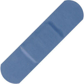Plaster Strips (Blue) 100/Box - X-Ray Detectable
