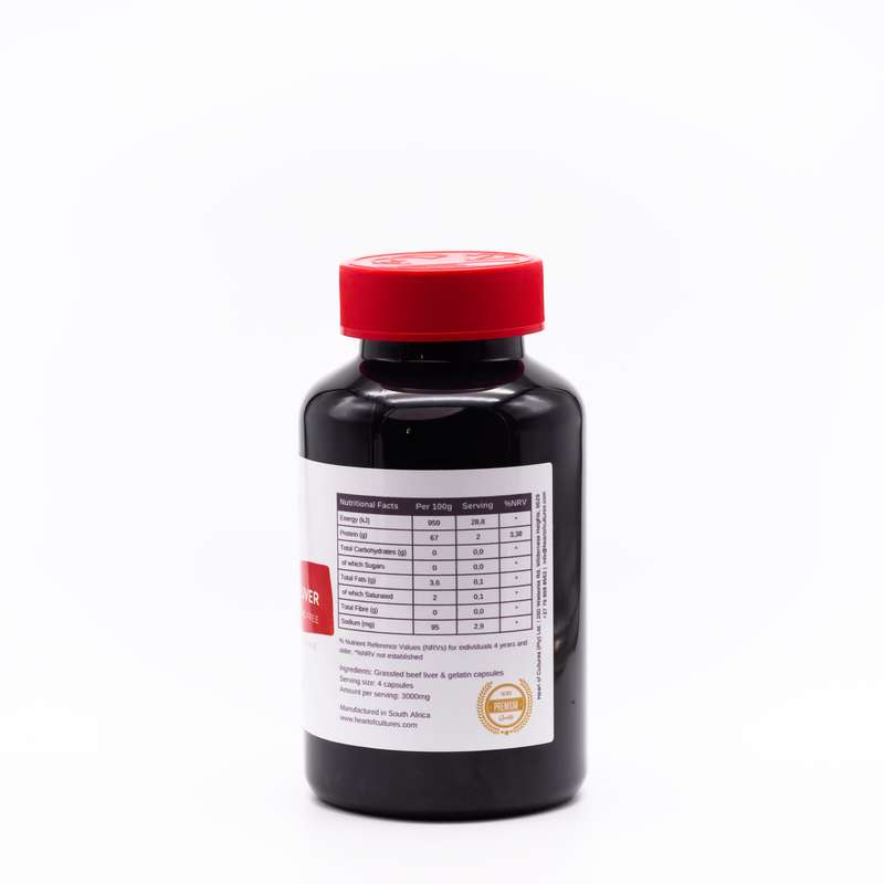 Desiccated Beef Liver - Grass-fed, free-range, 100% organic & hormone free