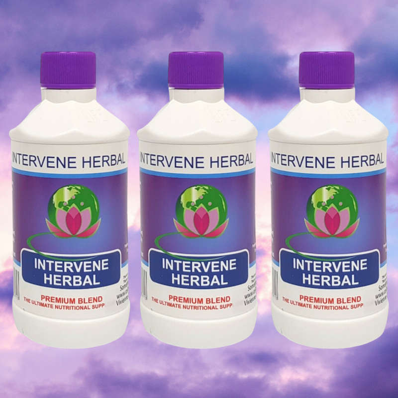 Intervene Herbal Premium (3 Bottle Bundle) - Infections & Disease