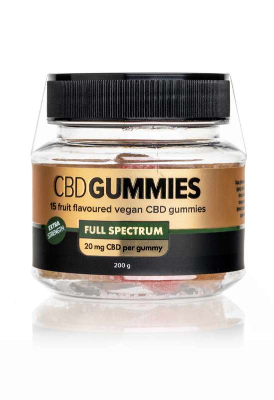 Relax CBD Gummies 20 mg | Full-Spectrum | Vegan