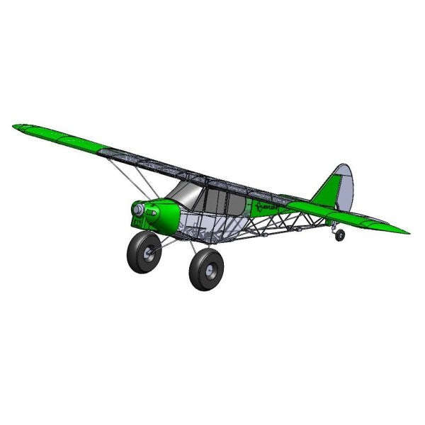 PIPER SUPER CUB - Print Only / Green