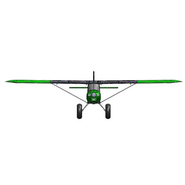 PIPER SUPER CUB - Print Only / Green