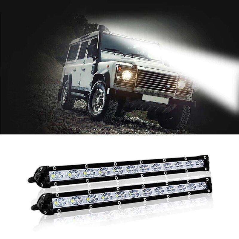 Car Irradiation Lamp With LED working Light  72W4D