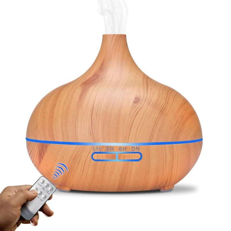 Air Fluted Aroma Diffuser Q-T63 - Light bRown