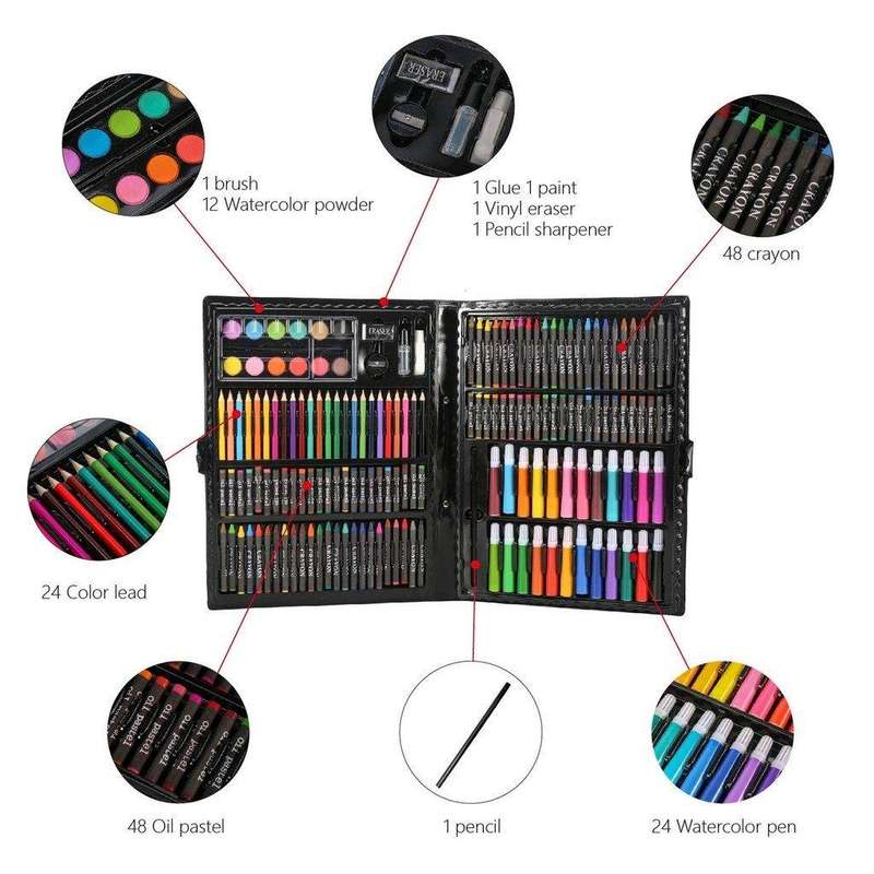 168 Piece Art Set For Kids GF-3
