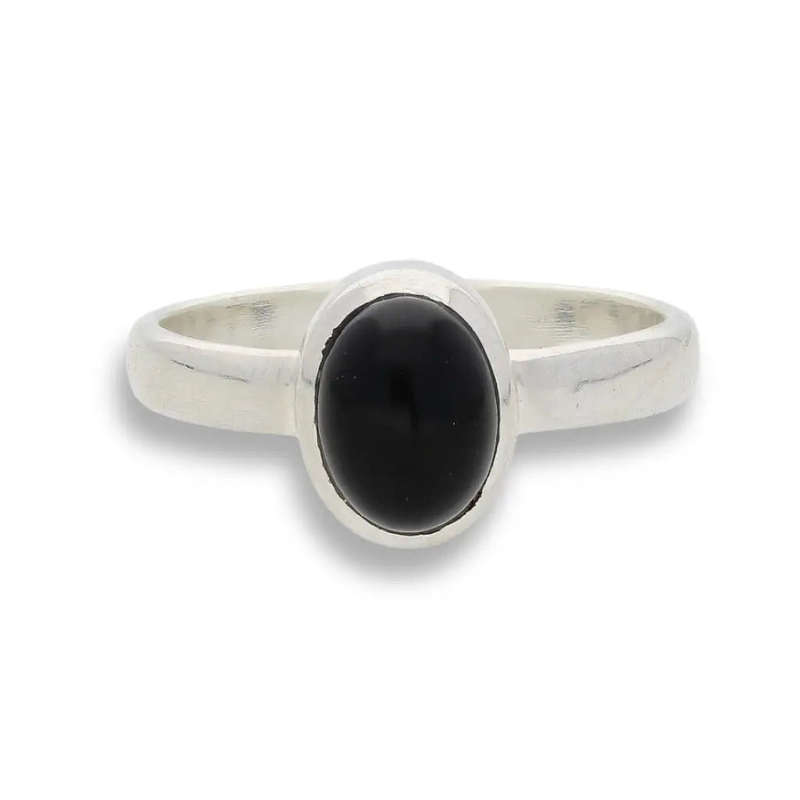 Black Onyx Ring  Strength, Confidence & Timeless Elegance