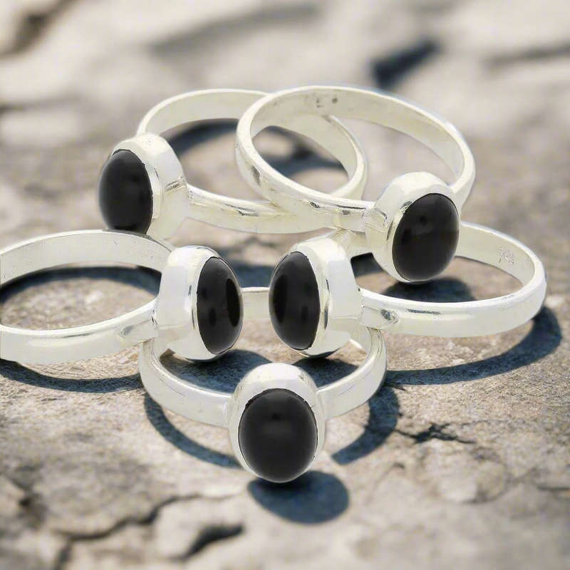 Black Onyx Ring  Strength, Confidence & Timeless Elegance
