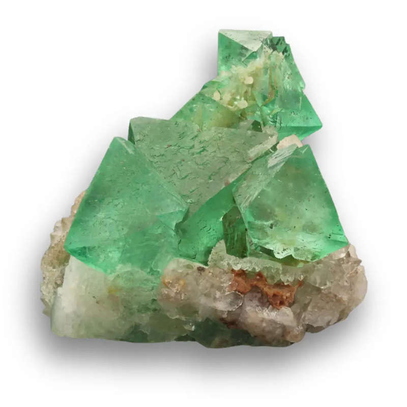 Exceptional Riemvasmaak Fluorite Cluster