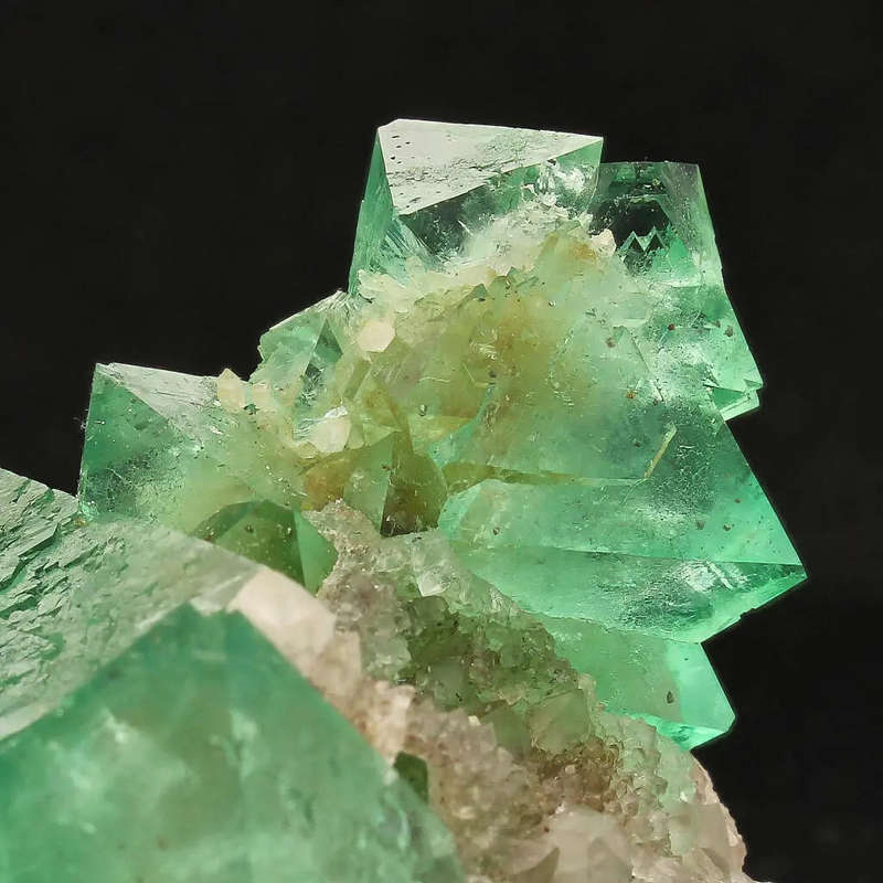 Exceptional Riemvasmaak Fluorite Cluster