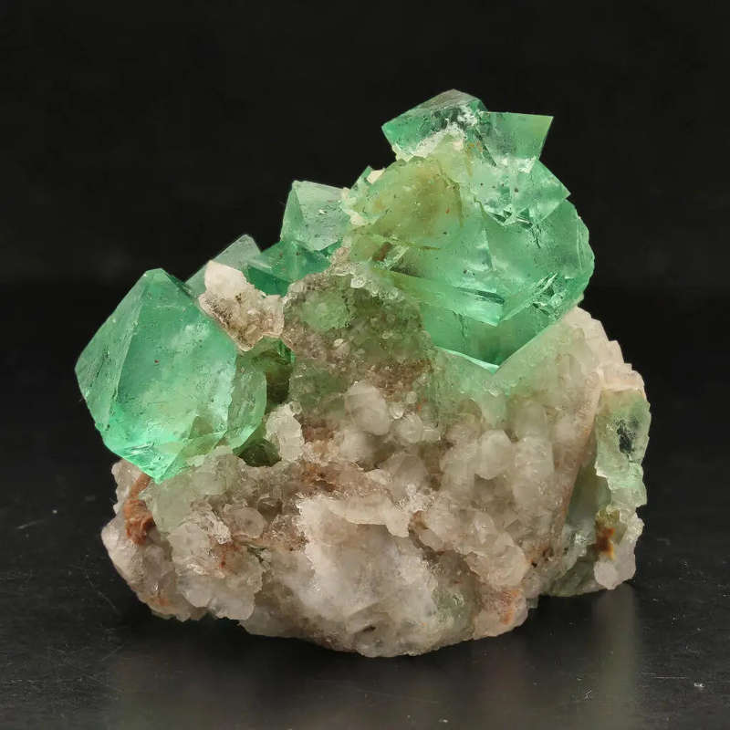 Exceptional Riemvasmaak Fluorite Cluster