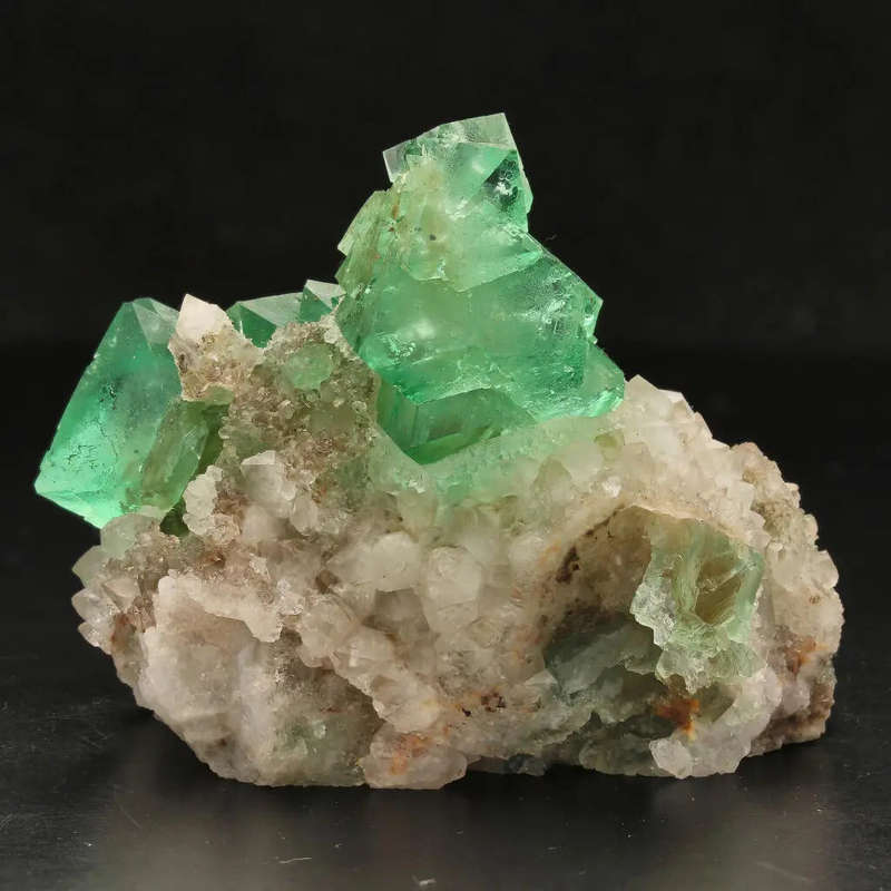 Exceptional Riemvasmaak Fluorite Cluster