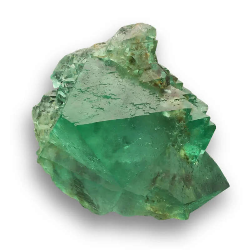 Double-Sided Octahedral Fluorite Cluster Specimen from Riemvasmaak