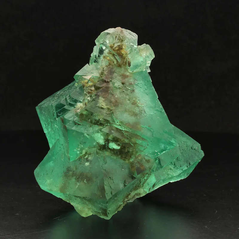 Double-Sided Octahedral Fluorite Cluster Specimen from Riemvasmaak