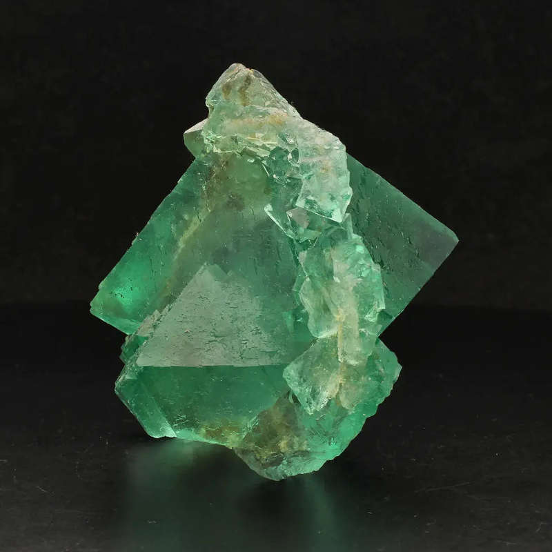 Double-Sided Octahedral Fluorite Cluster Specimen from Riemvasmaak