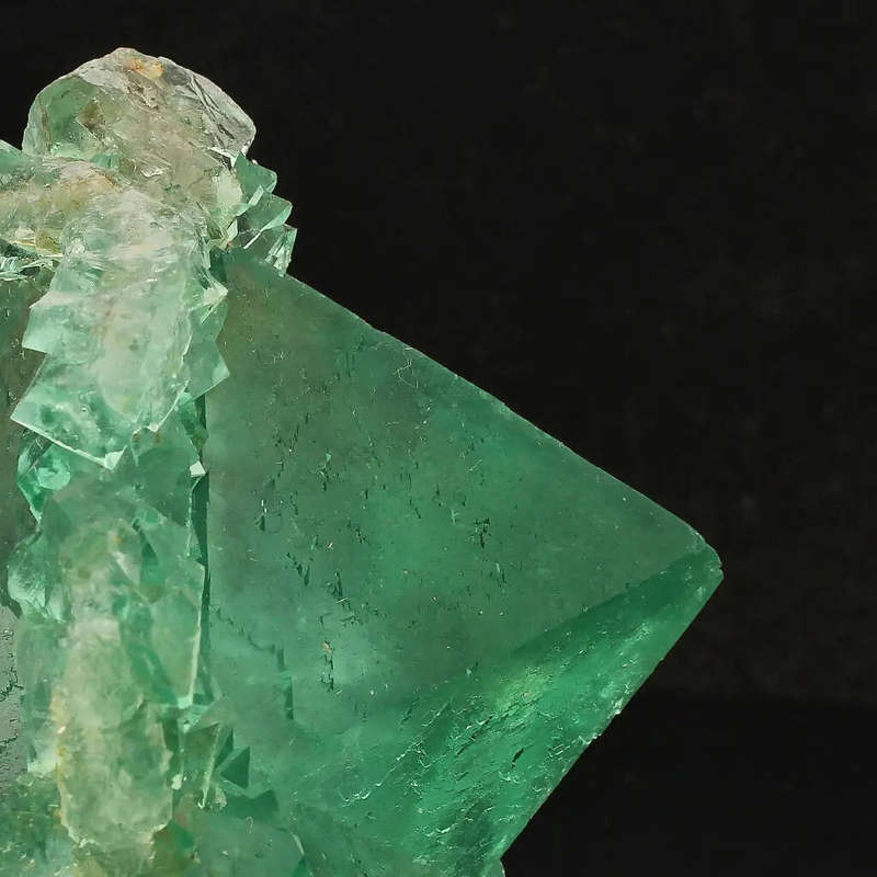 Double-Sided Octahedral Fluorite Cluster Specimen from Riemvasmaak