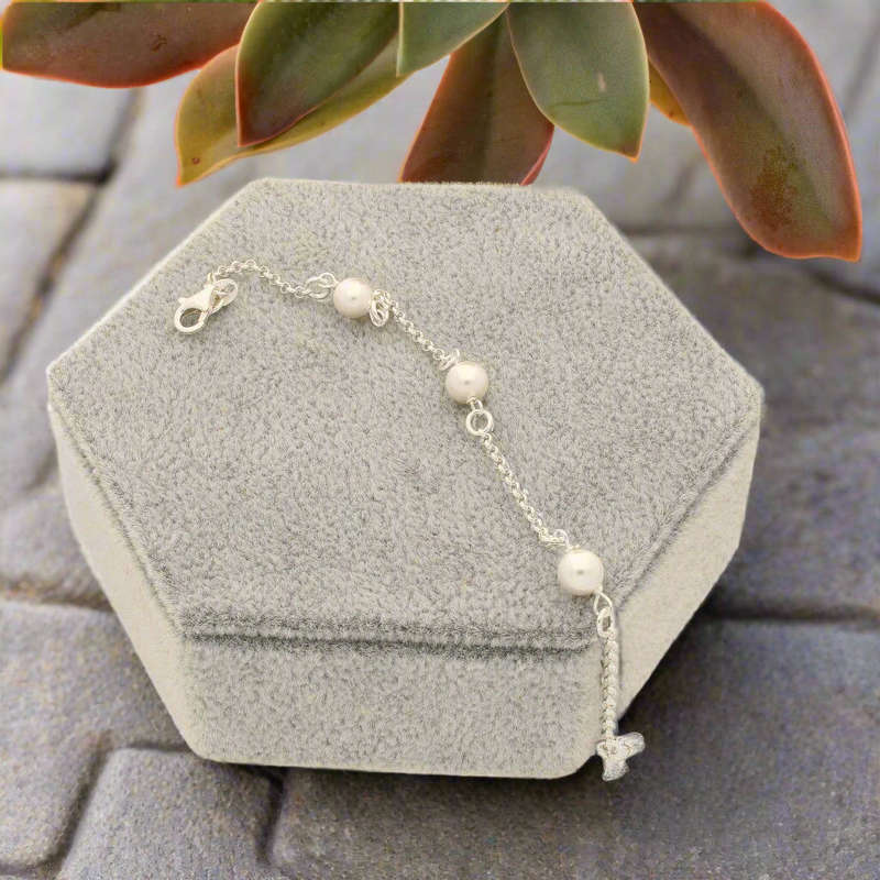 Sterling Silver Pearls  The Bracelet You'll Never Take Off!