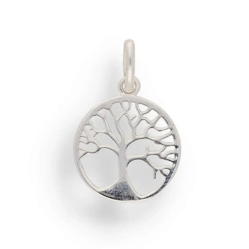 Sacred Tree of Life Silver Charm