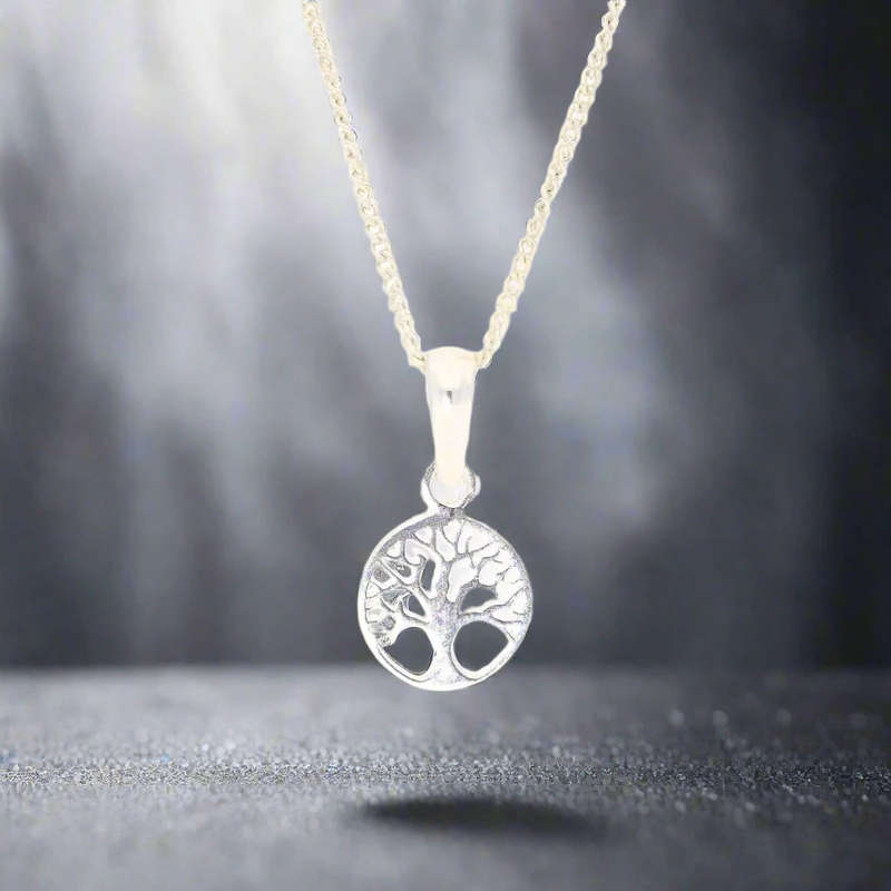 Blessed Tree of Life Silver Necklace