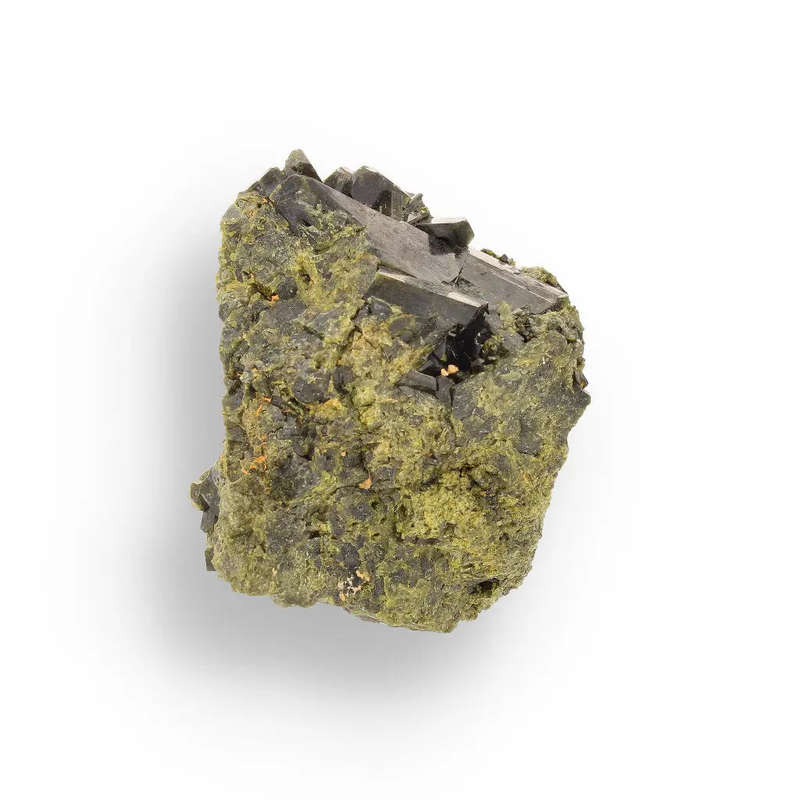 Epidote Crystal Cluster: Natural Healing from Peru's Depths