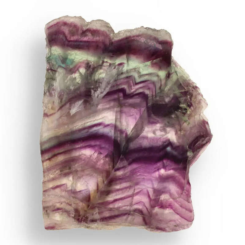 Fluorite Polished Slice  Clarity & Calm
