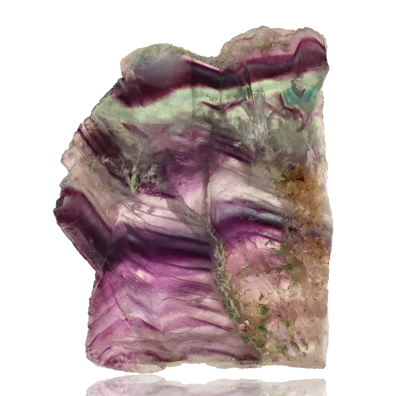 Fluorite Polished Slice  Clarity & Calm