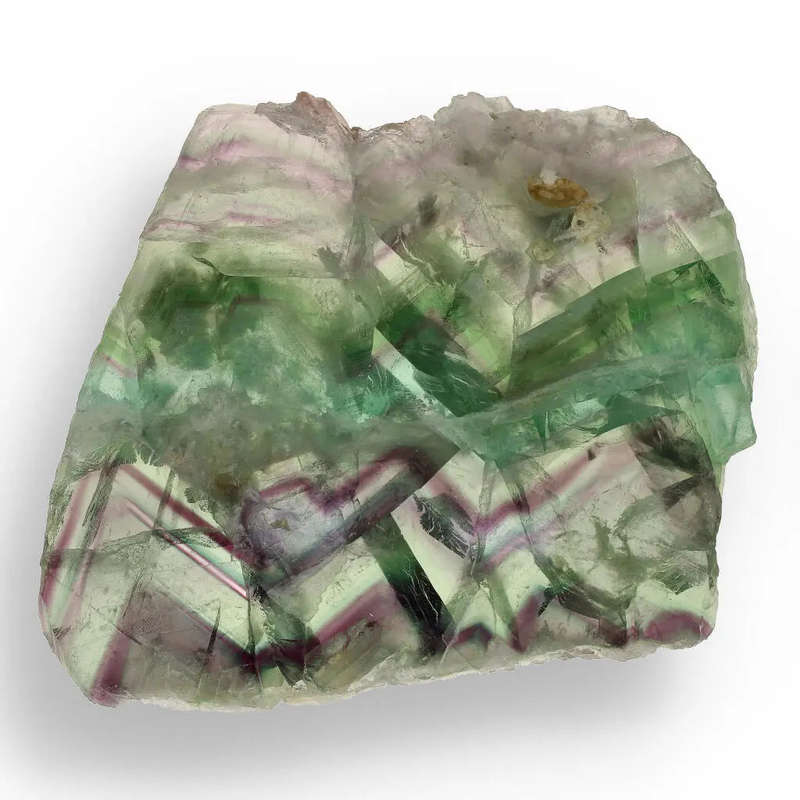 Fluorite Polished Slice  Focus & Serenity