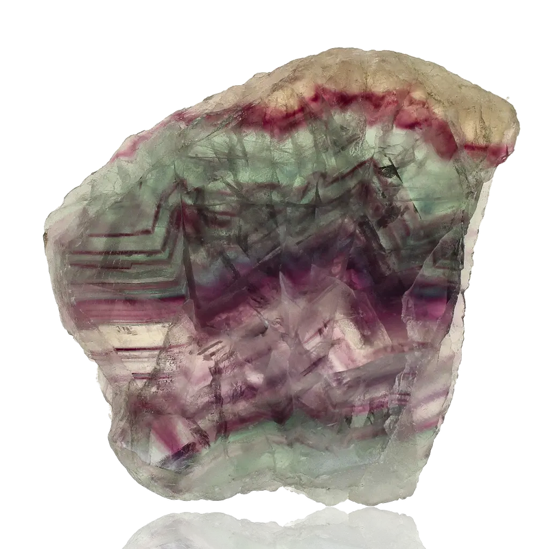 Fluorite Polished Slice  Natures Art in Stone
