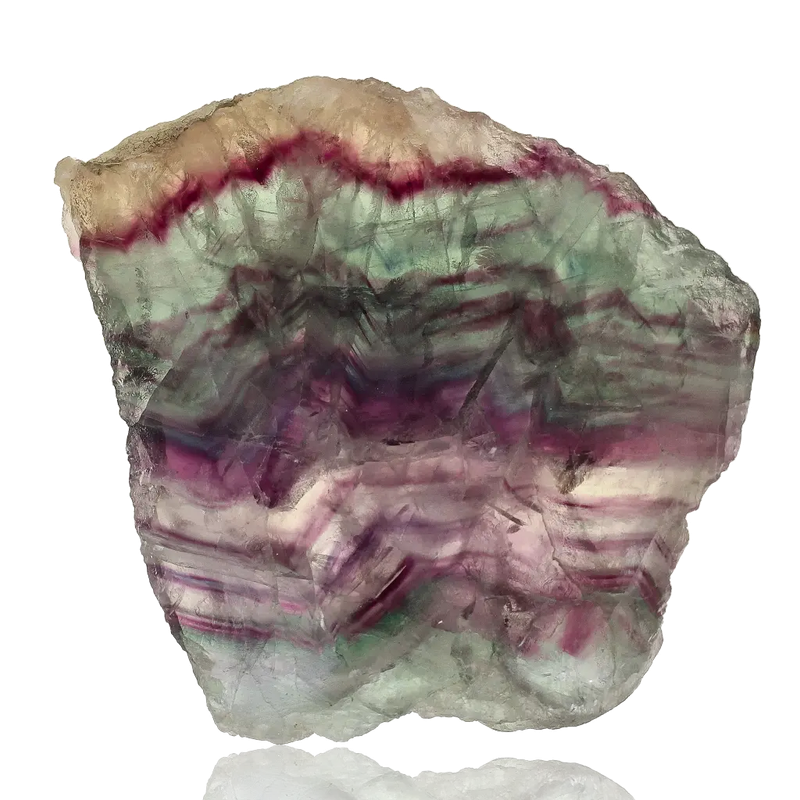Fluorite Polished Slice  Natures Art in Stone