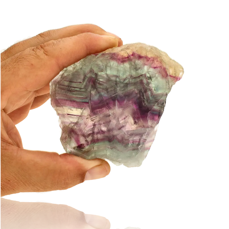 Fluorite Polished Slice  Natures Art in Stone