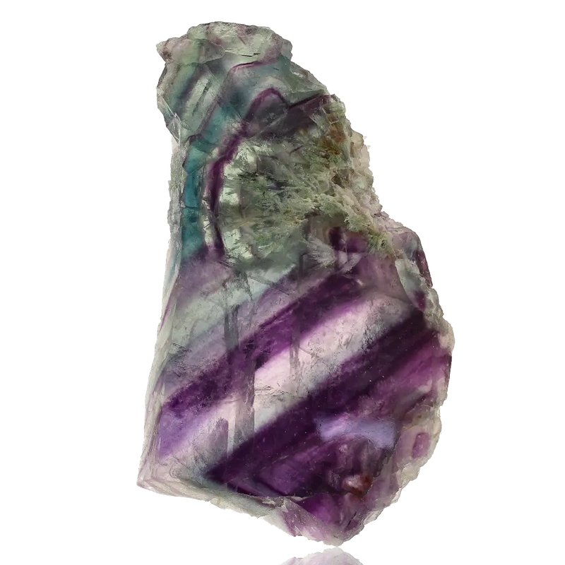Fluorite Polished Slice  Harmony in Every Hue