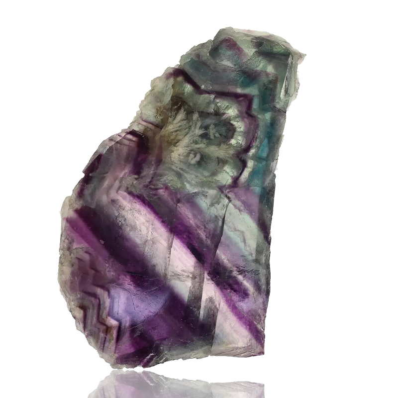 Fluorite Polished Slice  Harmony in Every Hue