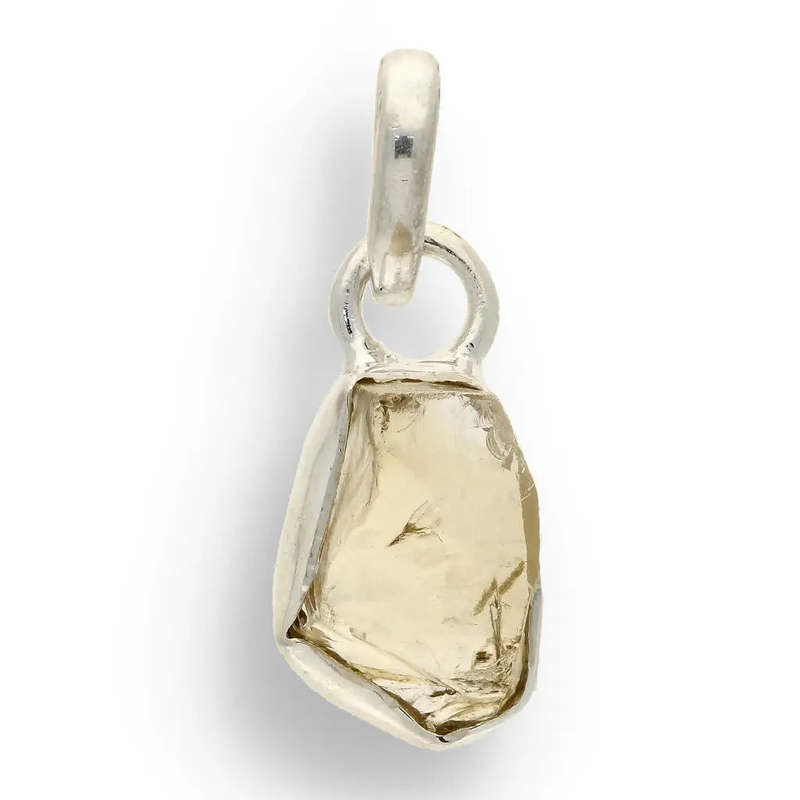 Abundance Energy - Rough Citrine Pendant