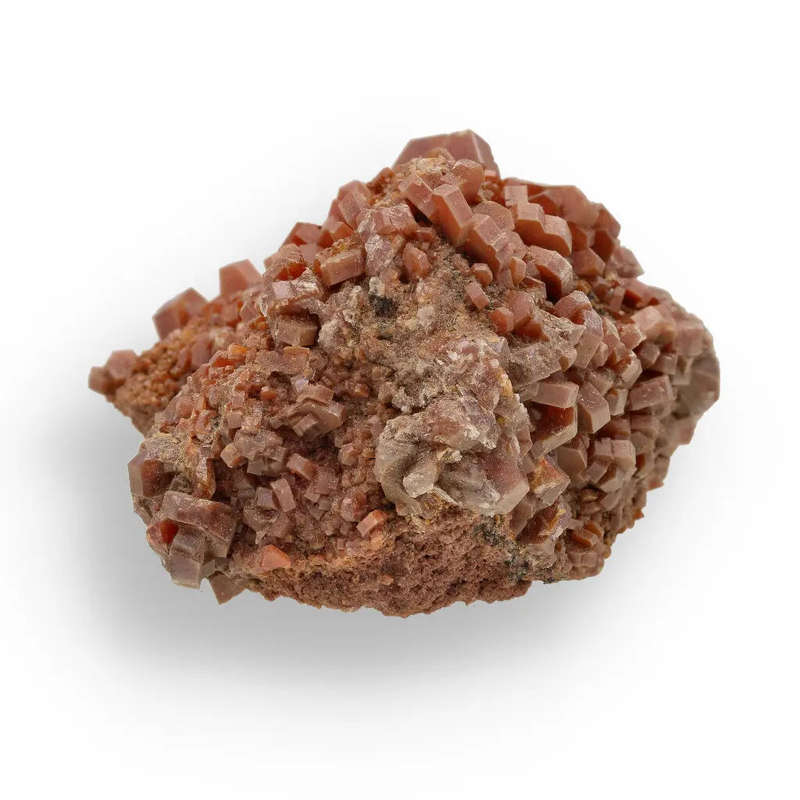 Vibrant Moroccan Vanadinite Crystal Cluster - Premium Collector's Specimen