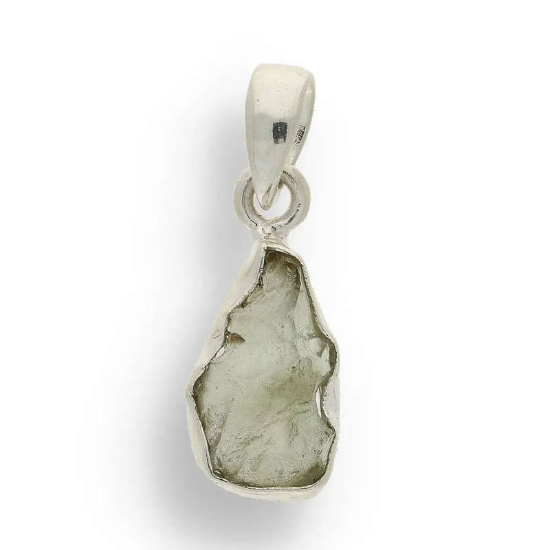 Moldavite Pendant of Change  Authentic Czech Stone